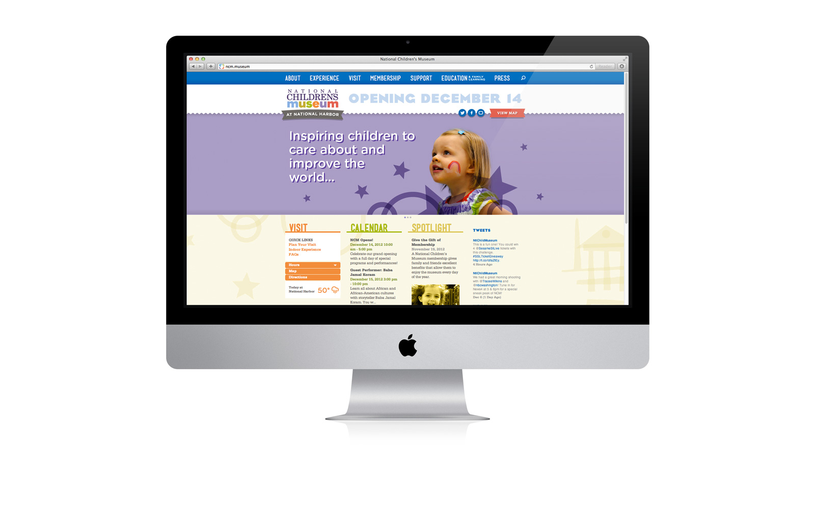 National Children's Museum website 2