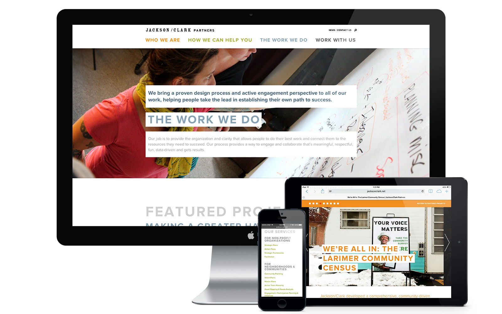 Jackson Clark Partners website 2