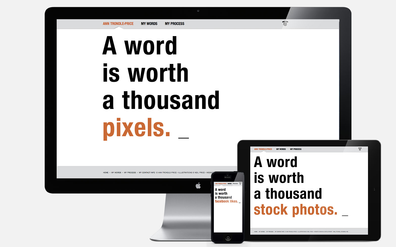 Ann Trondle-Price website homepage