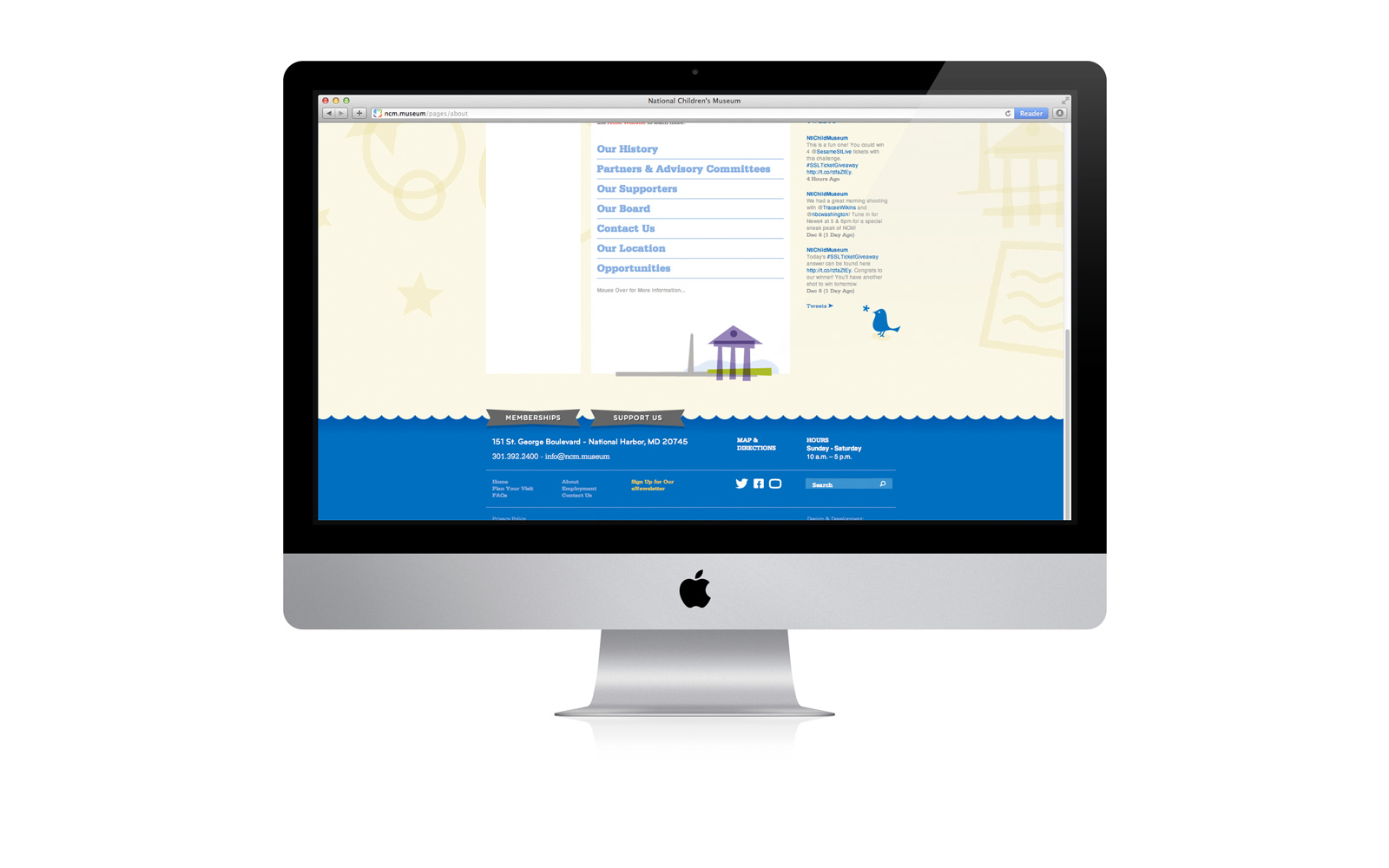 National Children's Museum website 5