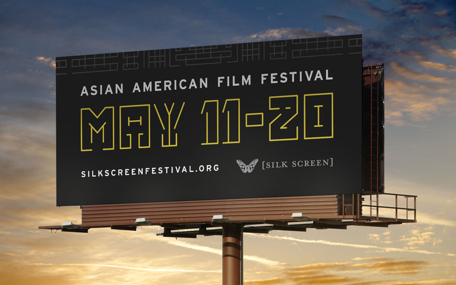 Silk Screen Festival 2012 billboard