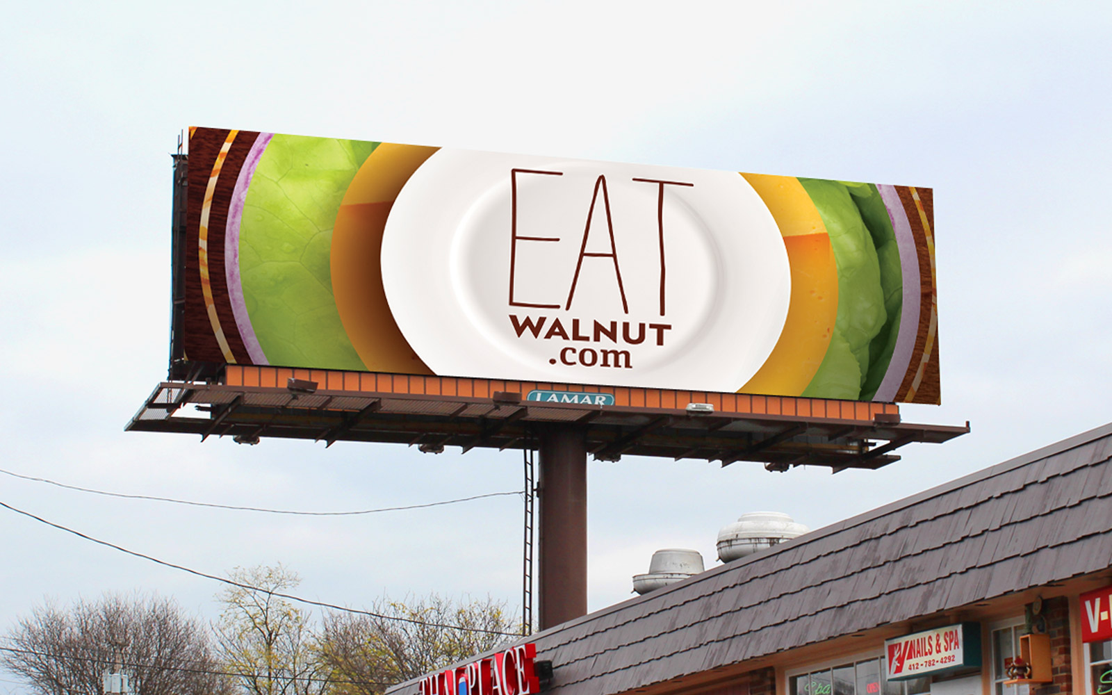 Walnut Grill billboard