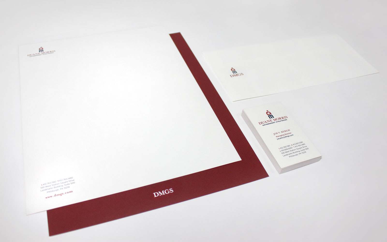 Duane Morris Government Strategies stationery