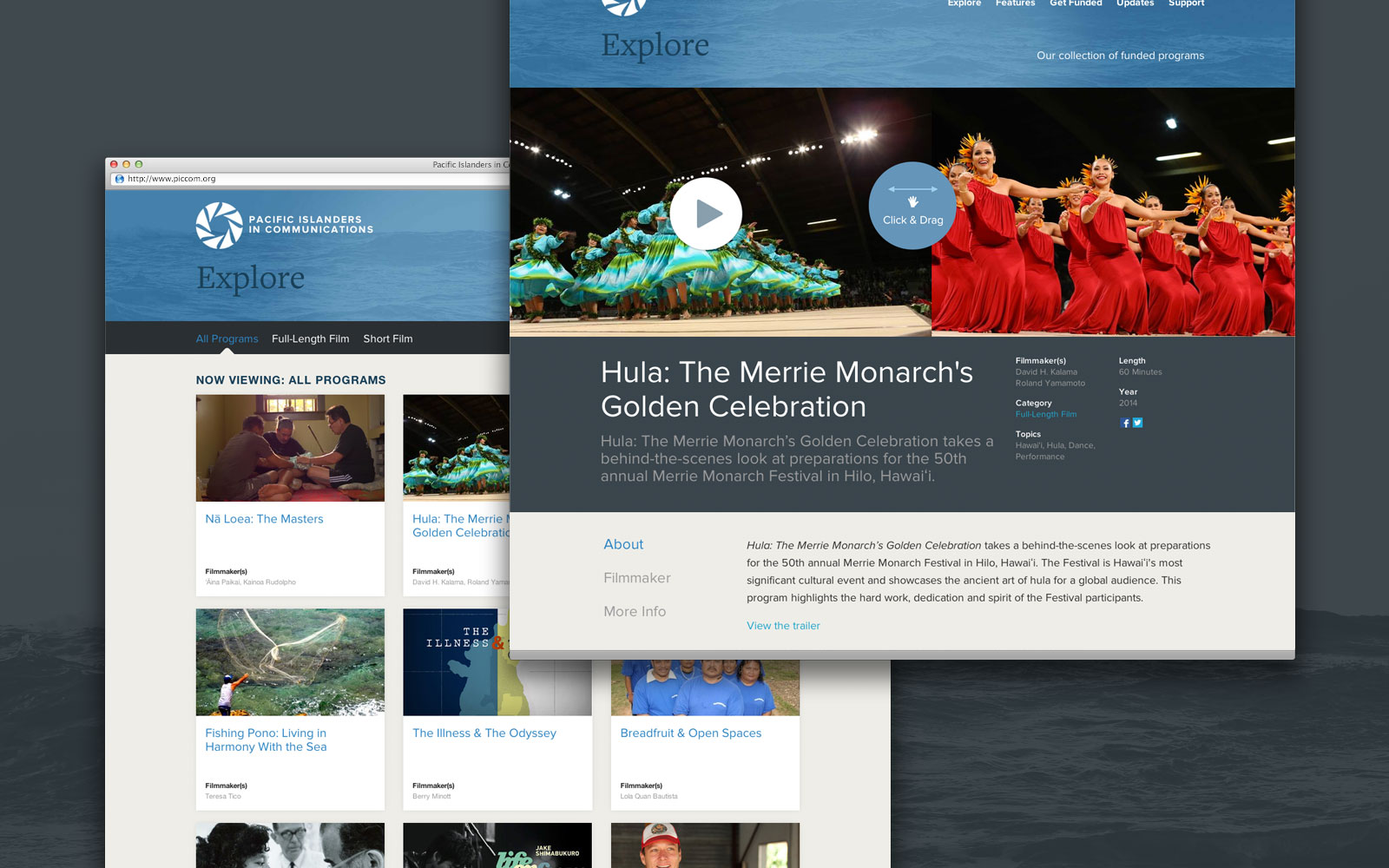 Pacific Islanders in Communication website 3