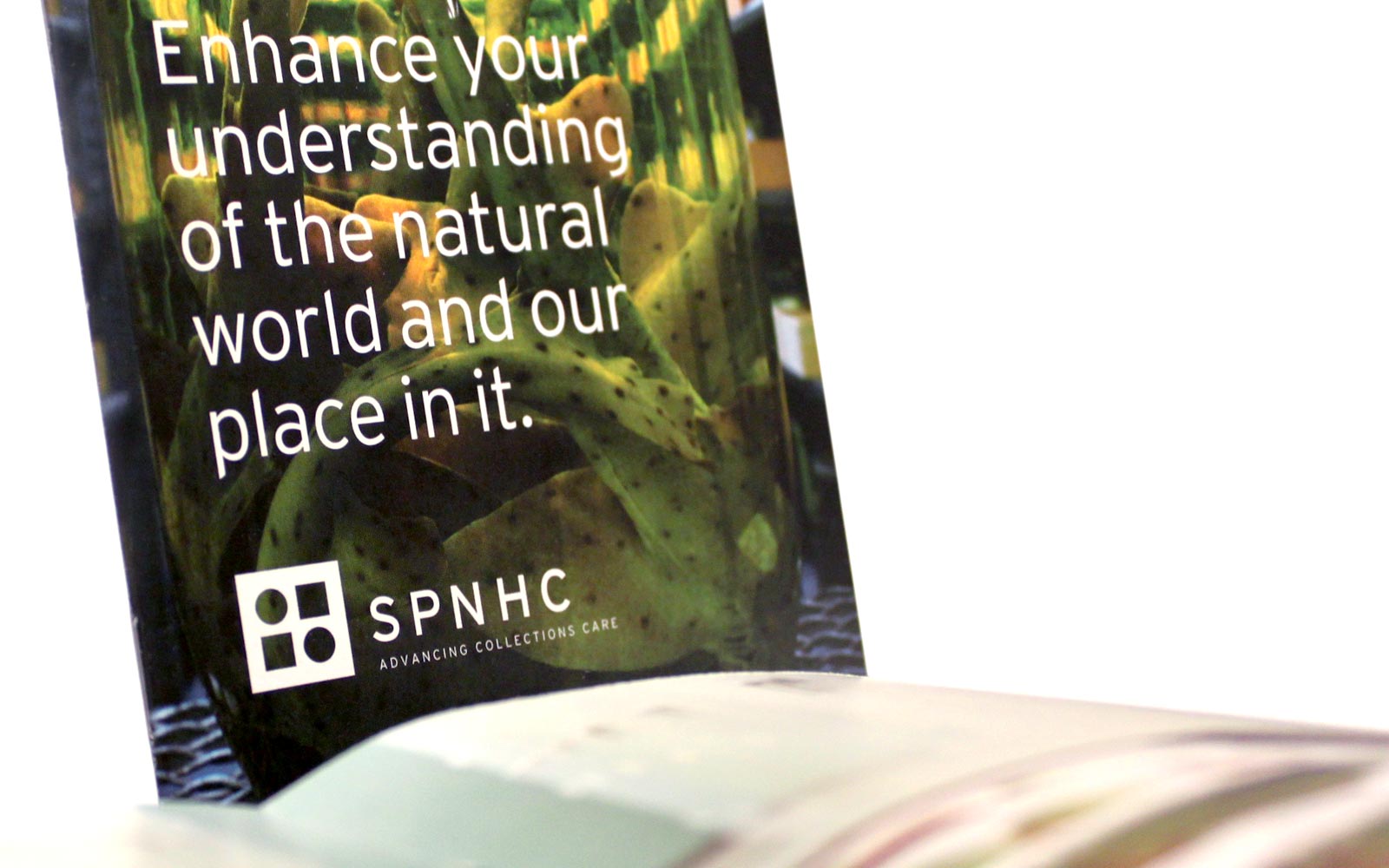 Society for the Preservation of Natural History Collection SPNHC brochure