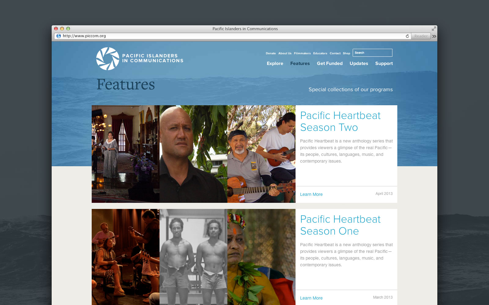 Pacific Islanders in Communication website 4