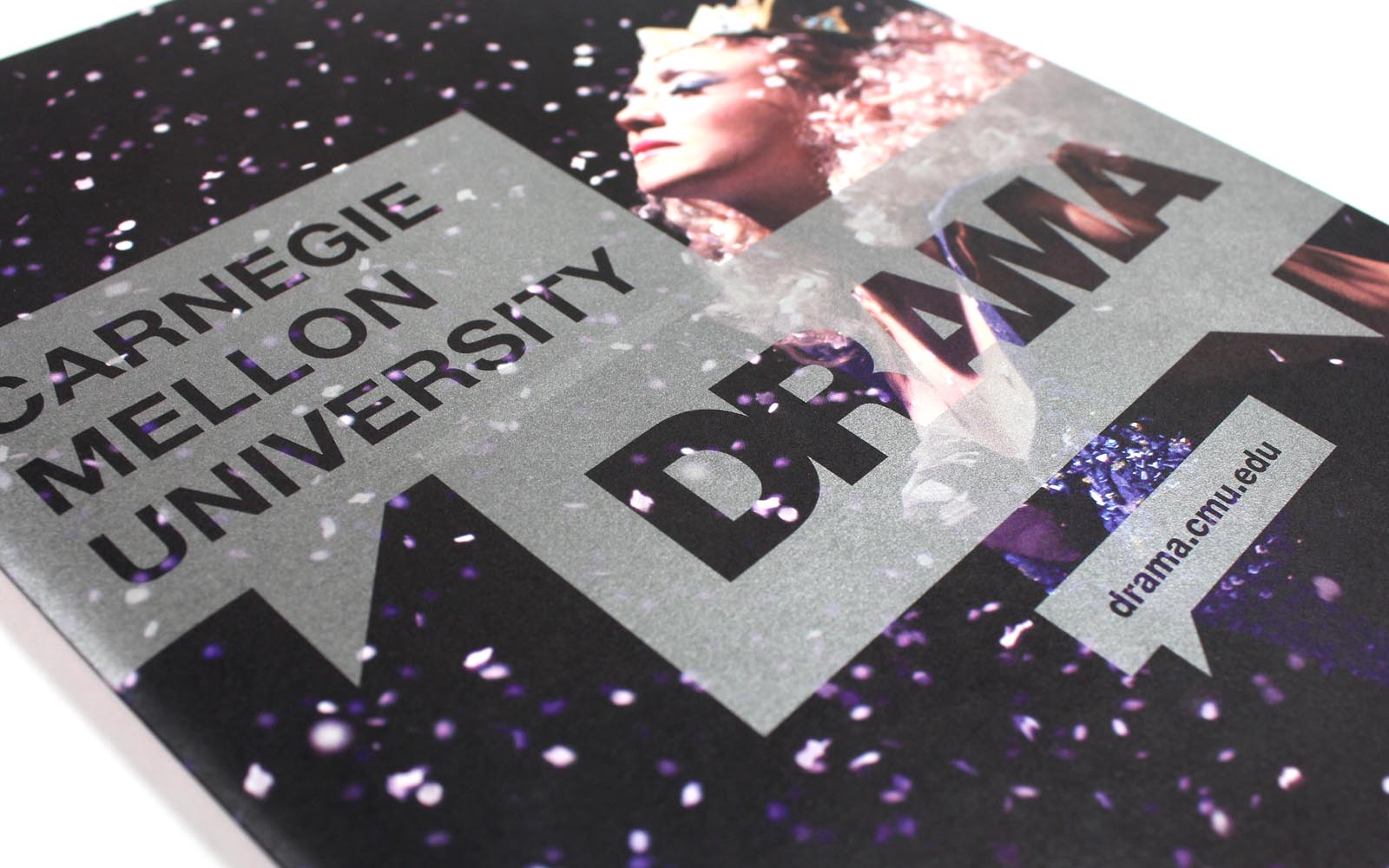 CMU Drama viewbook cover detail