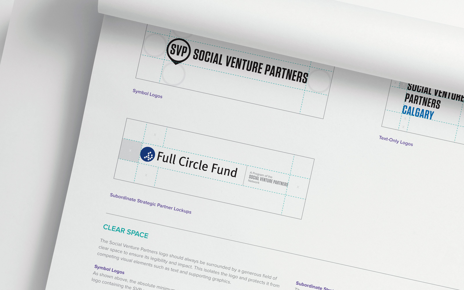 Social Venture Partners brand guidelines 10