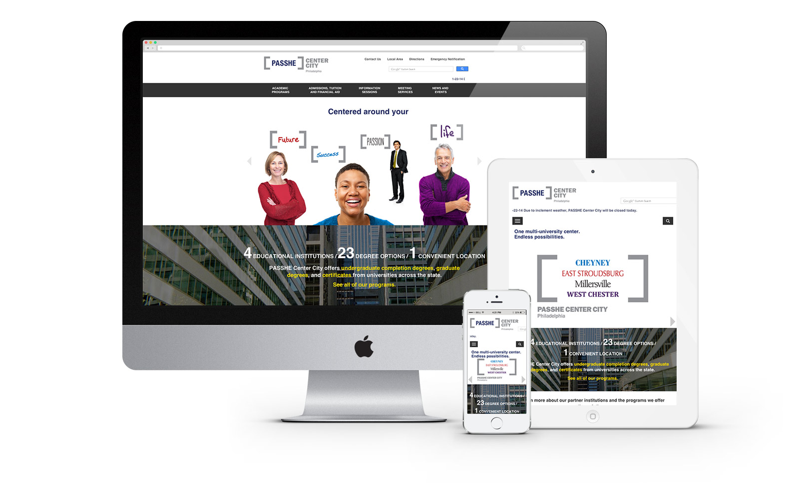 PASSHE branding website