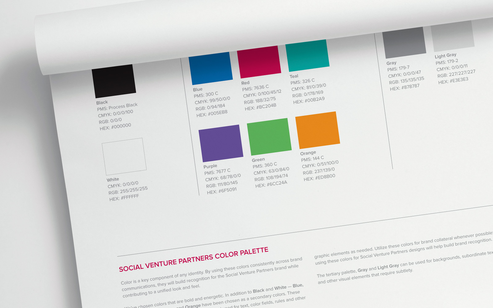 Social Venture Partners brand guidelines 11