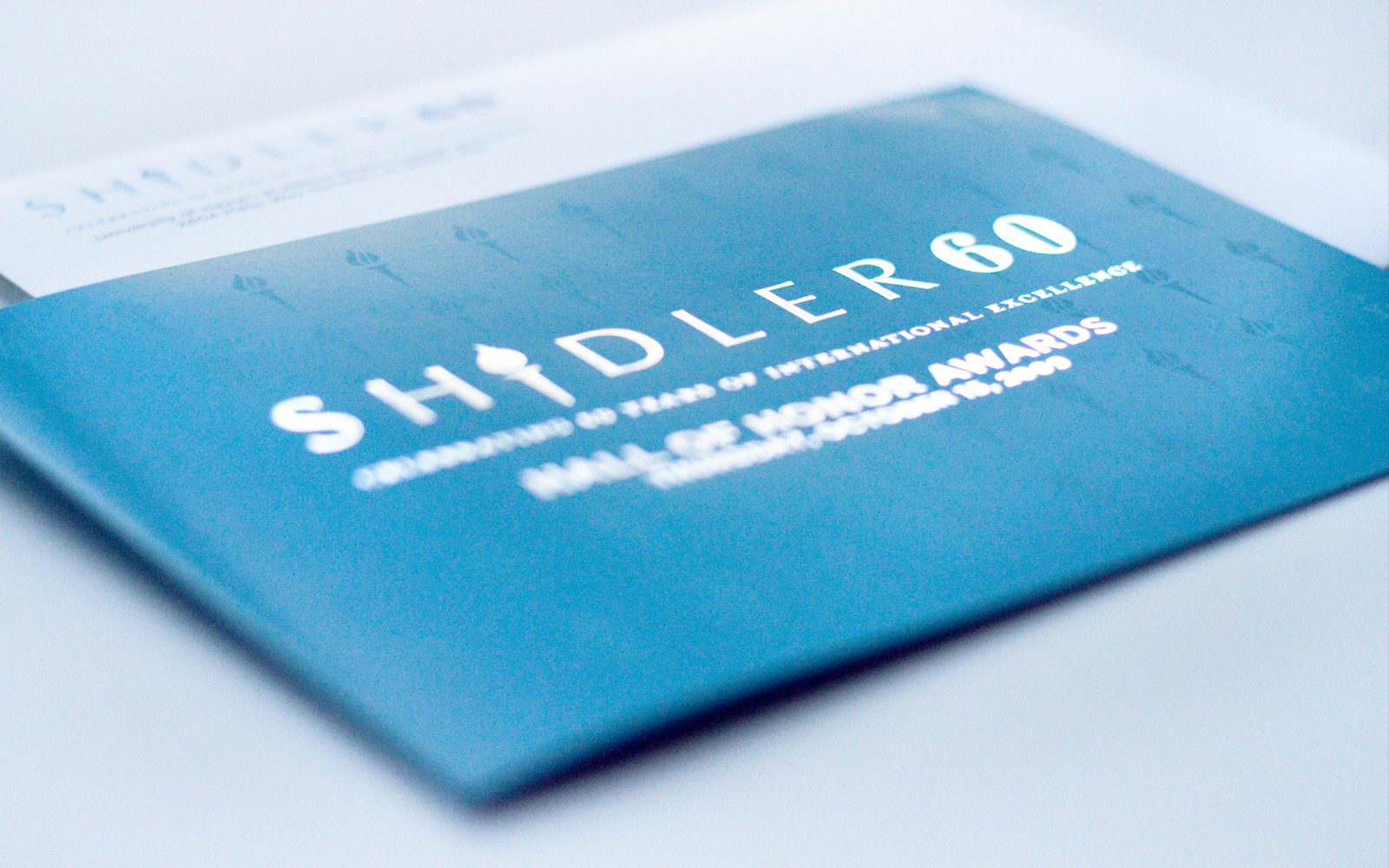 Shilder College of Business 60th Anniversary invitation