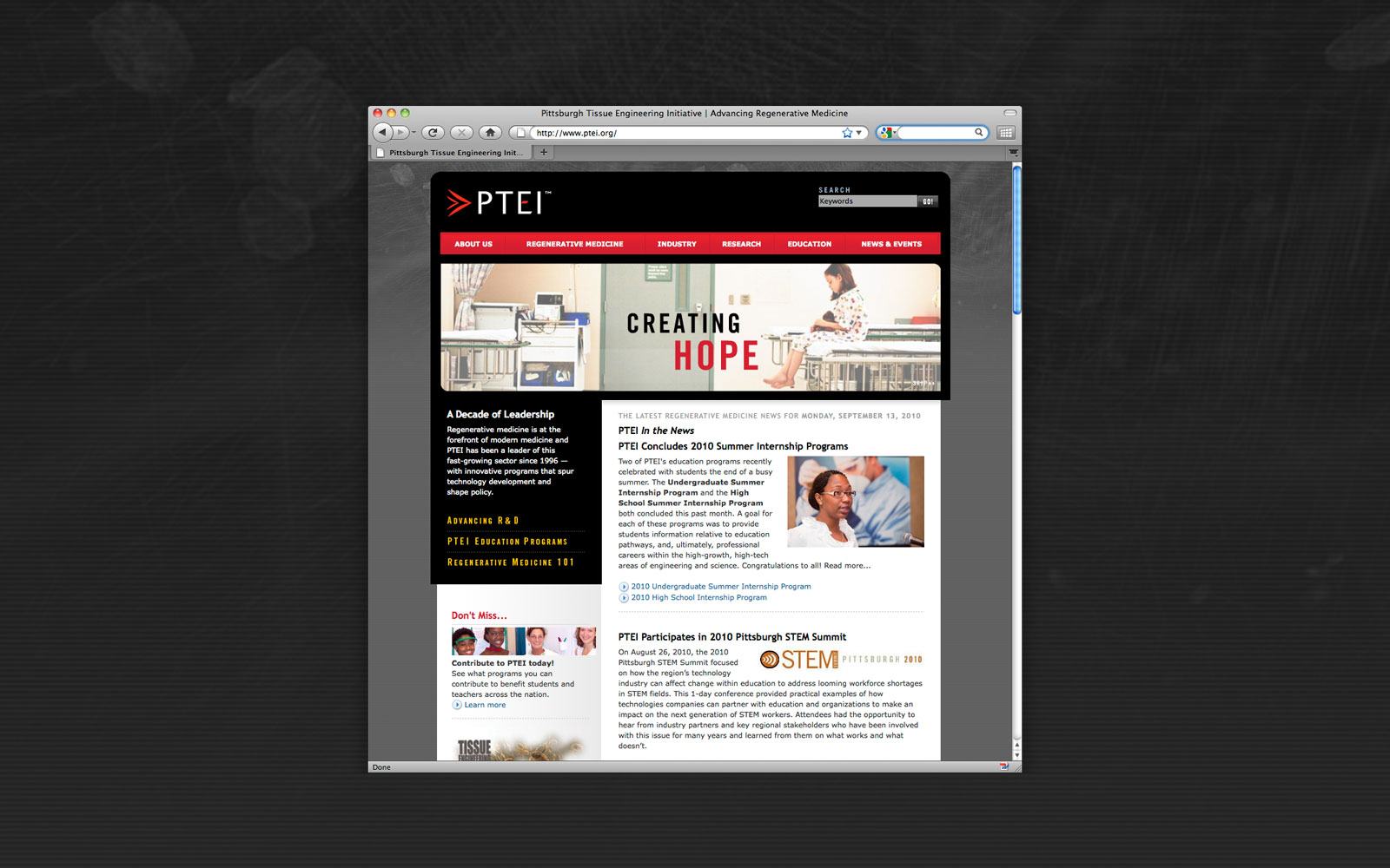 PTEI Portfolio