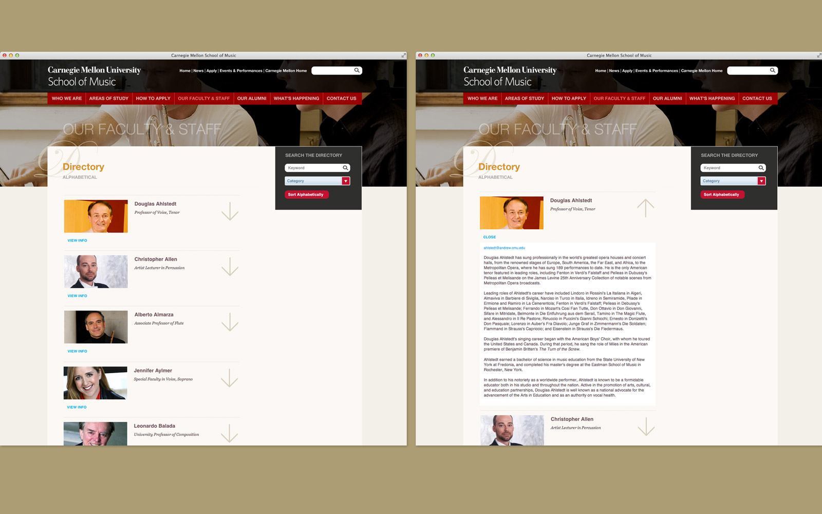Carnegie Mellon School of Music website 4