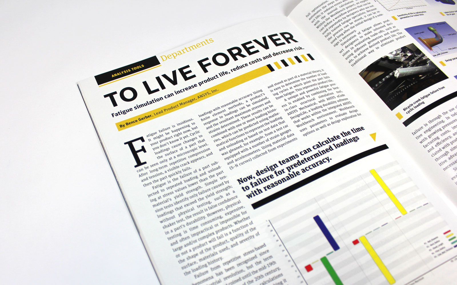 Ansys Advantage Magazine spread 3