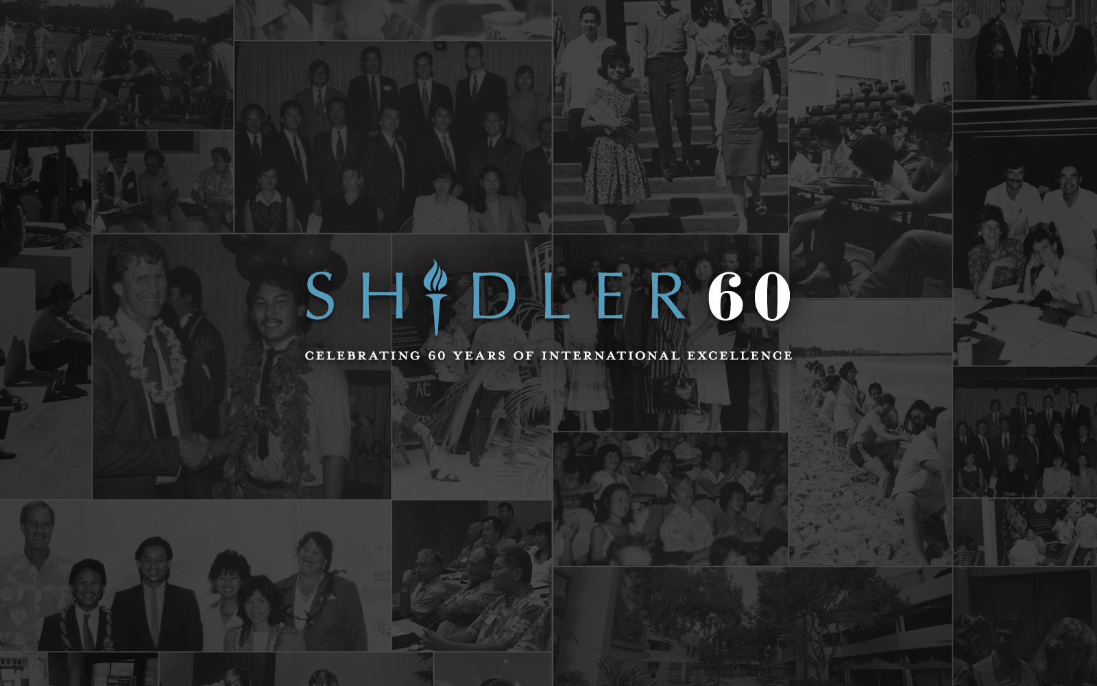 Shidler College of Business 60th Anniversary logo