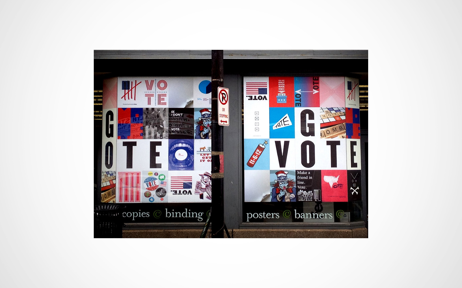 Go Vote Posters 2012 series