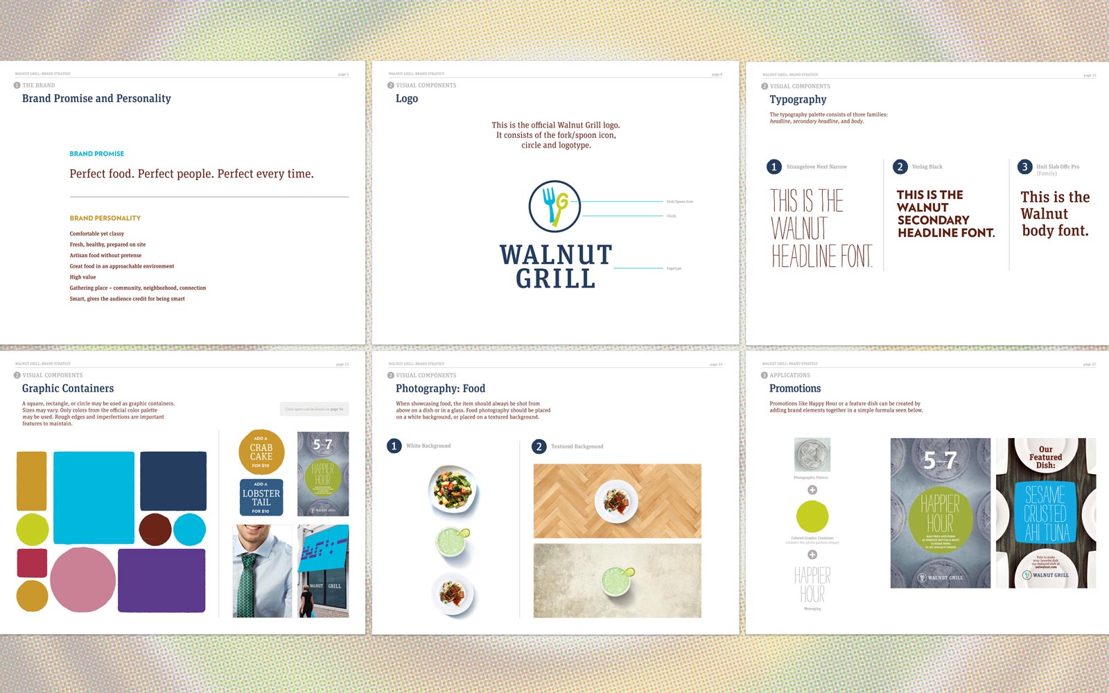 Walnut Grill brand usage guide