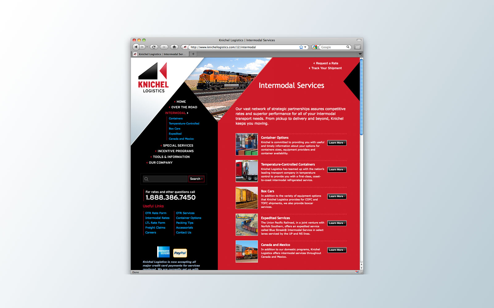 Knichel Logistics Portfolio