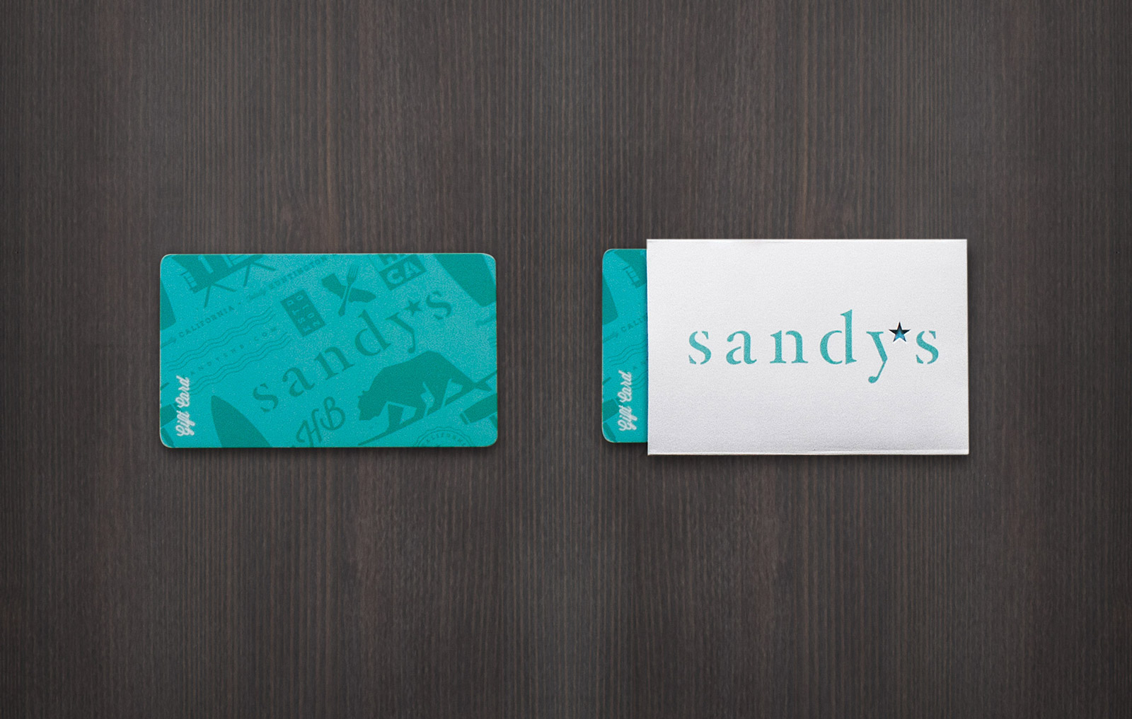 Sandy's gift card