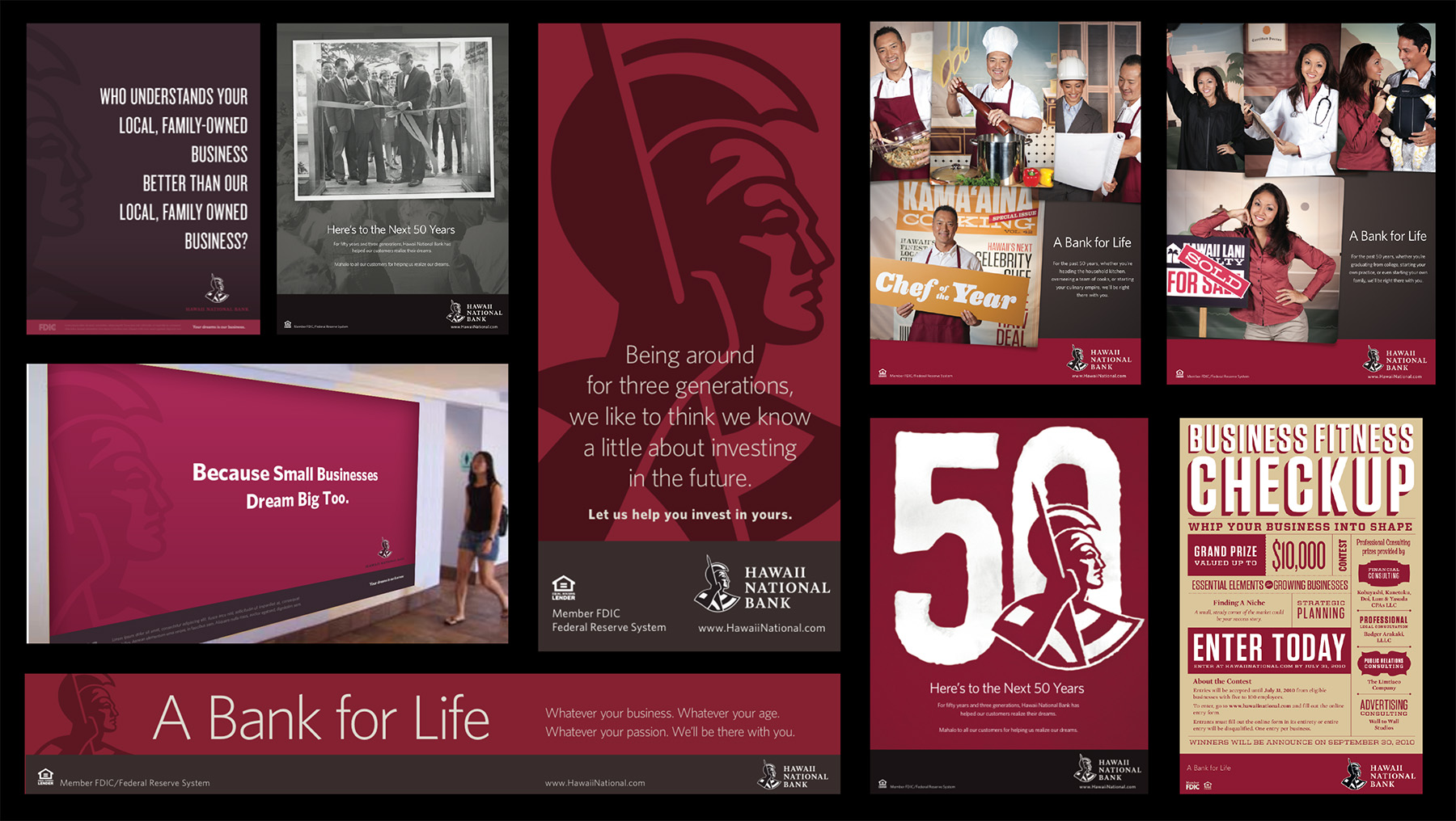HNB Ad Collage