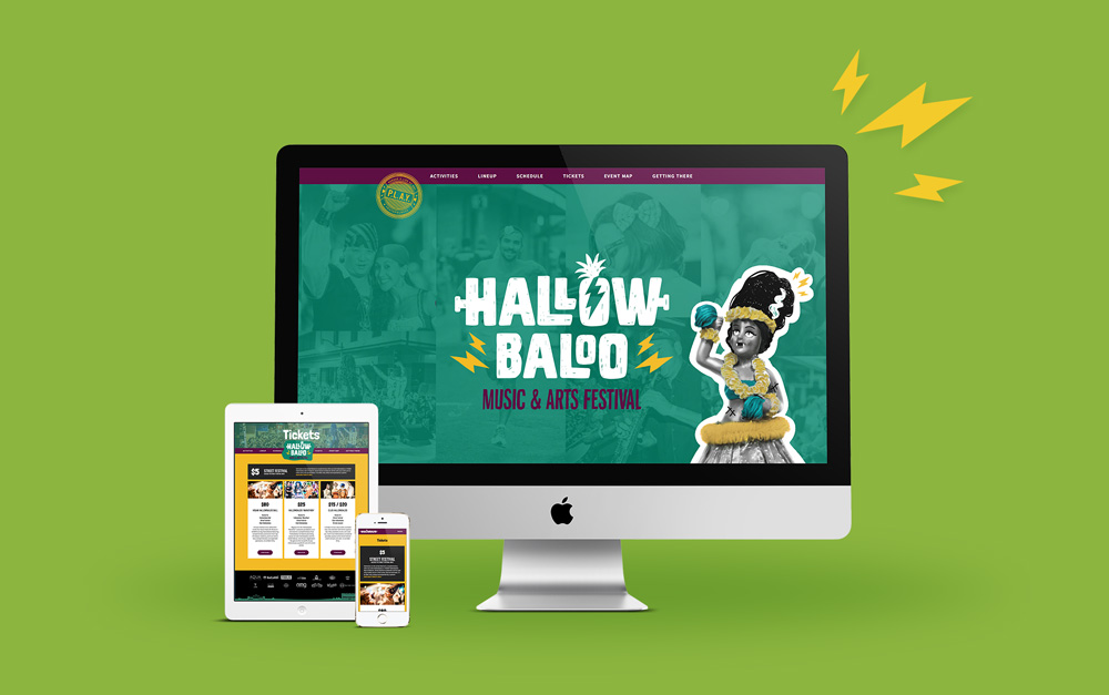 Hallowbaloo 2015 website
