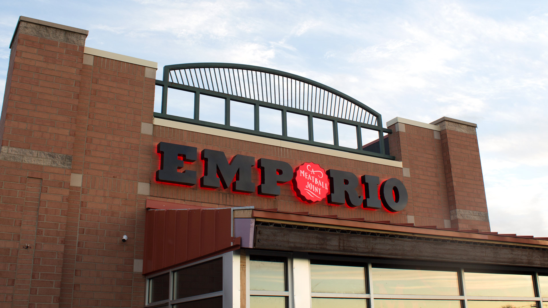 Emporio: A Meatball Joint exterior building signage