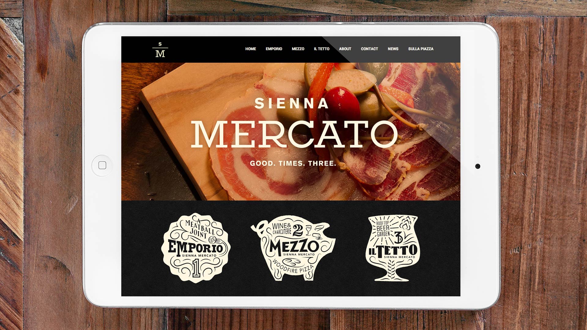 Sienna Mercato website