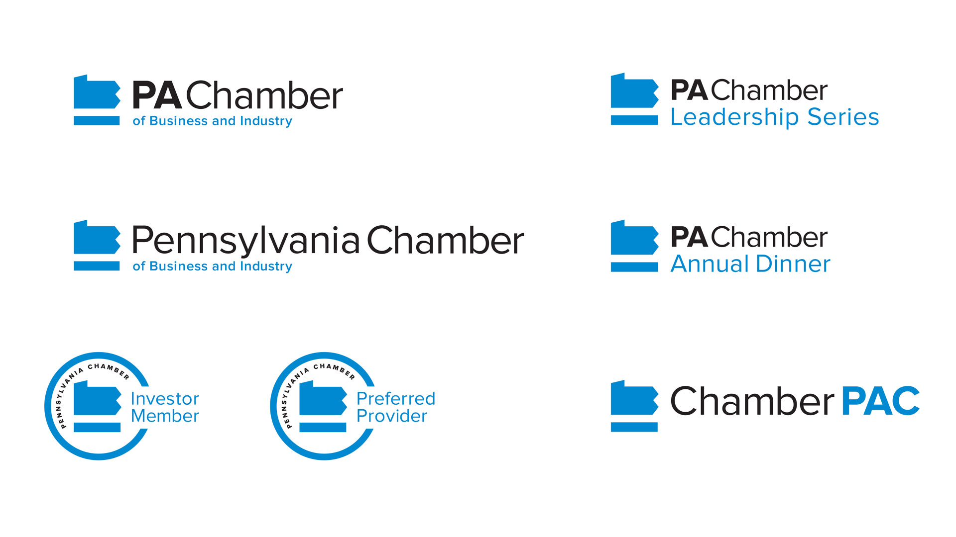 PA Chamber logo system
