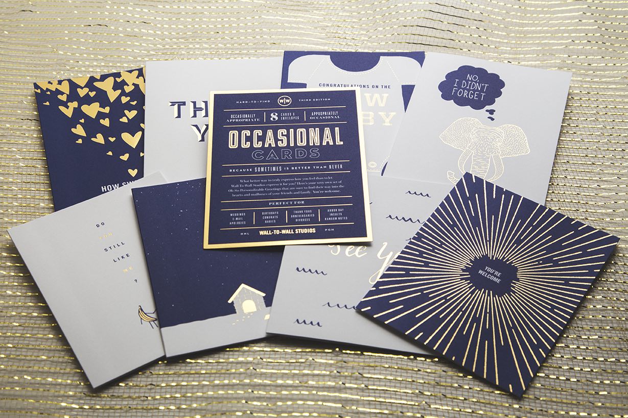Wall-to-Wall Studios Occasional Card set 2014