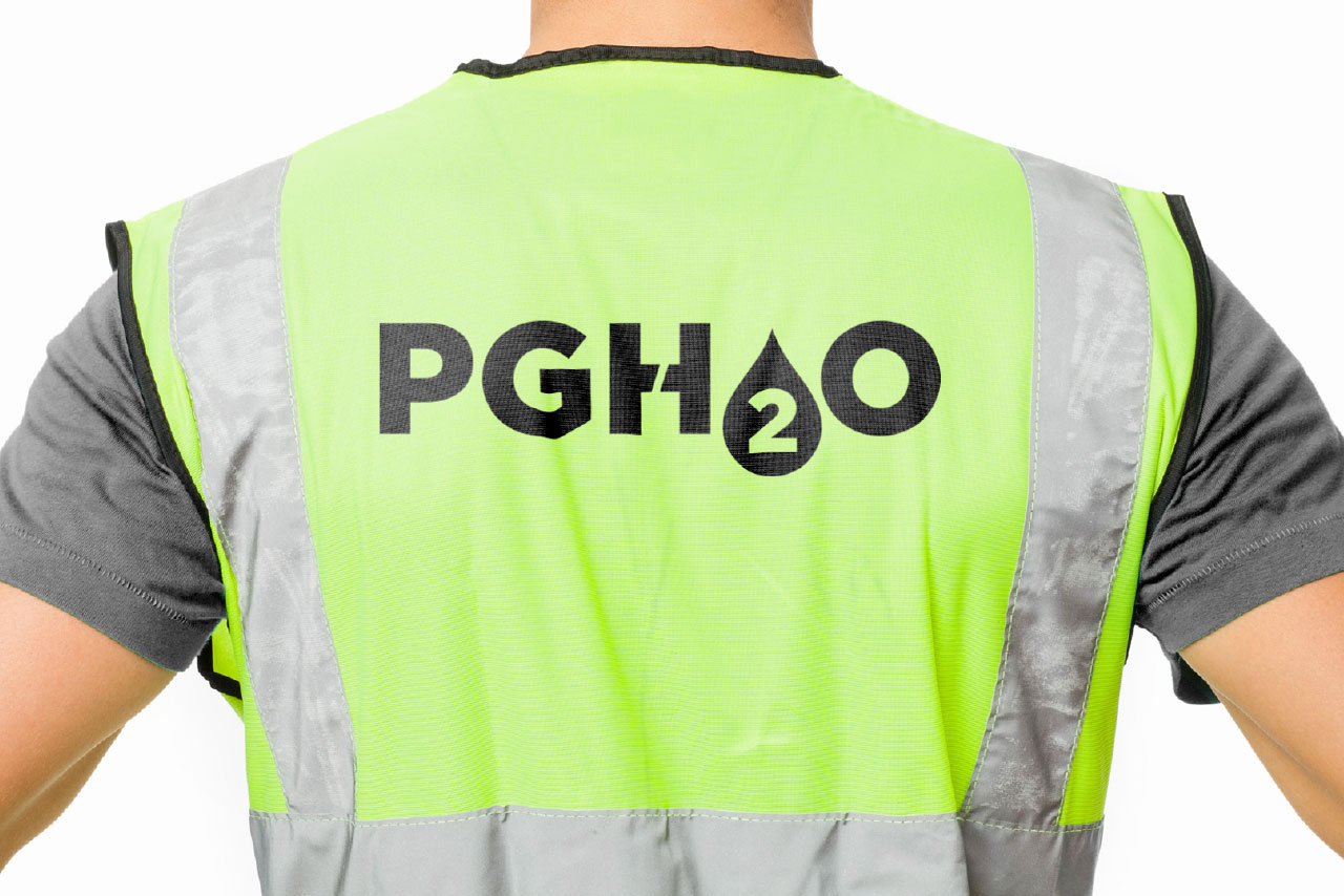 Pittsburgh Water and Sewer Authority PWSA PGH20 employee safety vest