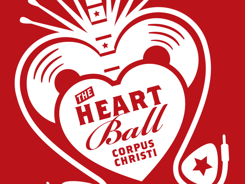Heart Ball American Heart Association Corpus Christi branding
