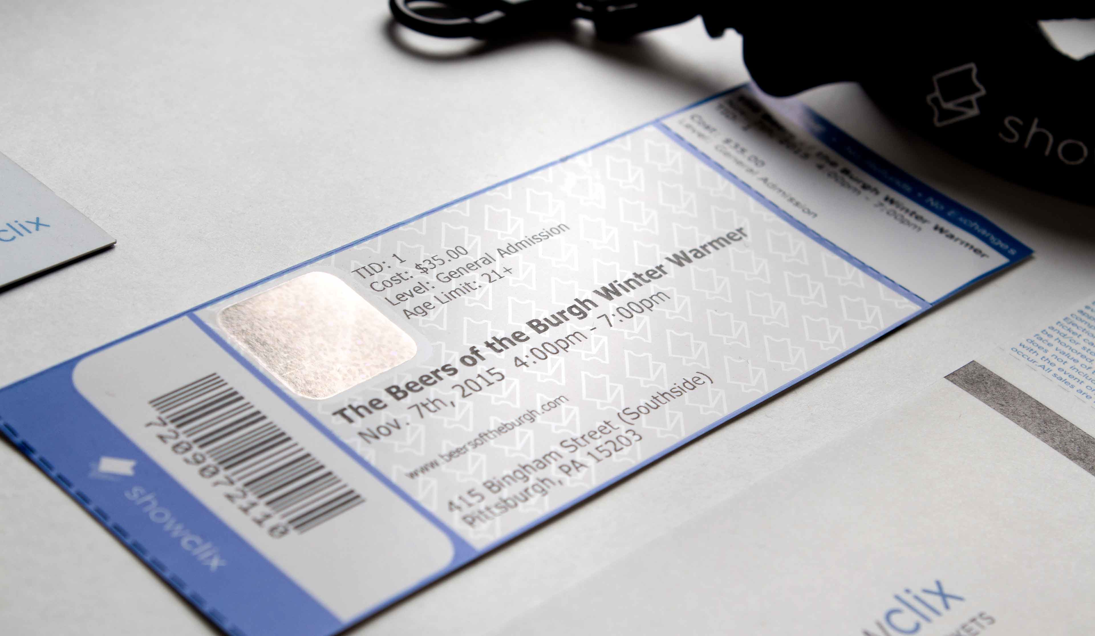 ShowClix ticket