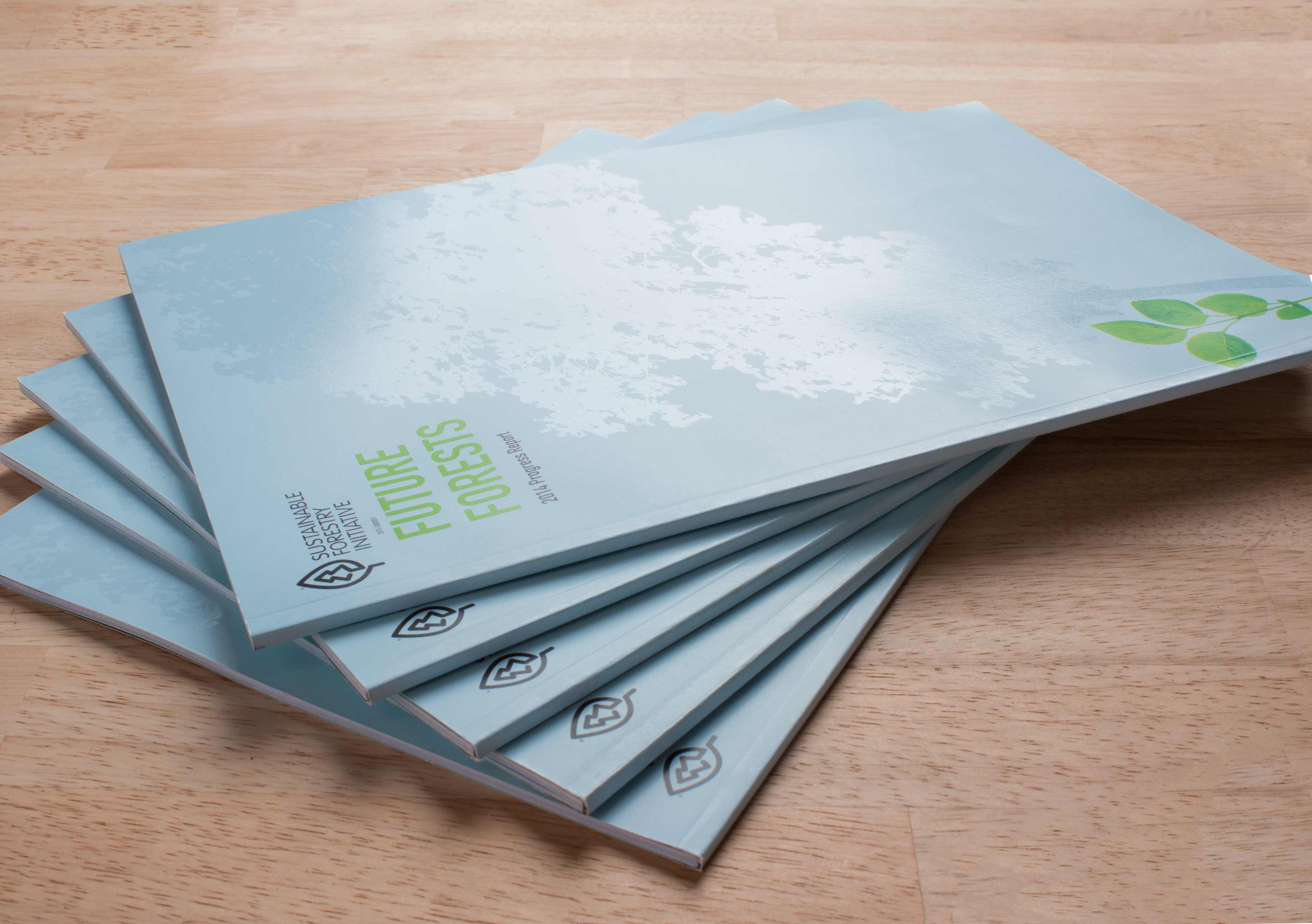 Sustainable Forestry Initiative 2014 report cover