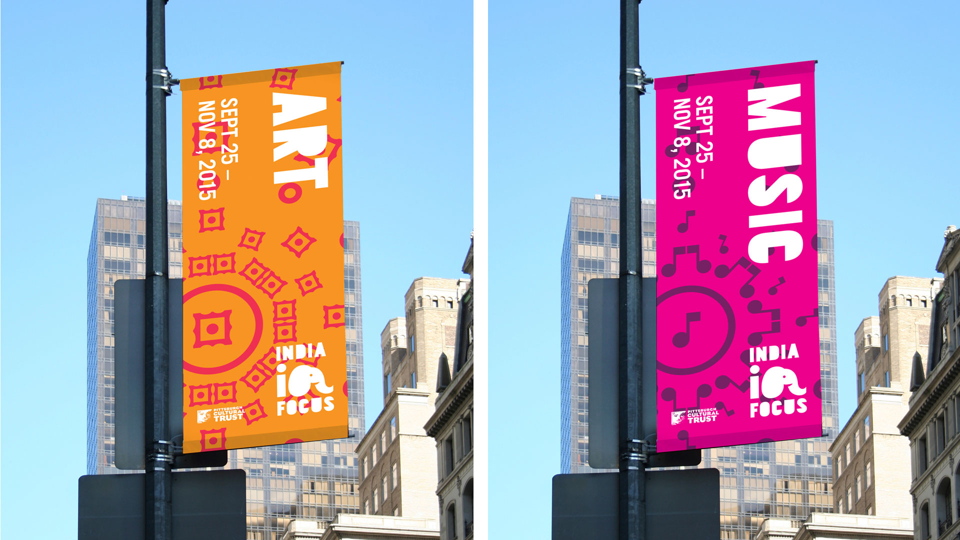 India in Focus banners