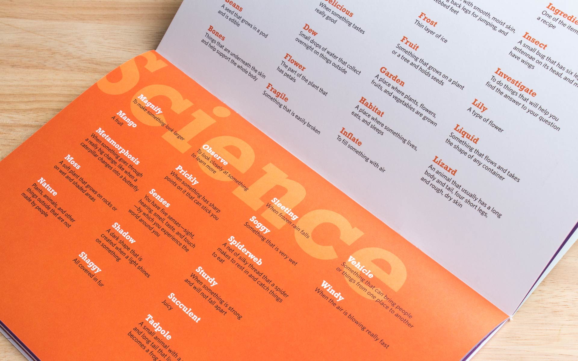 Buzzword calendar spread