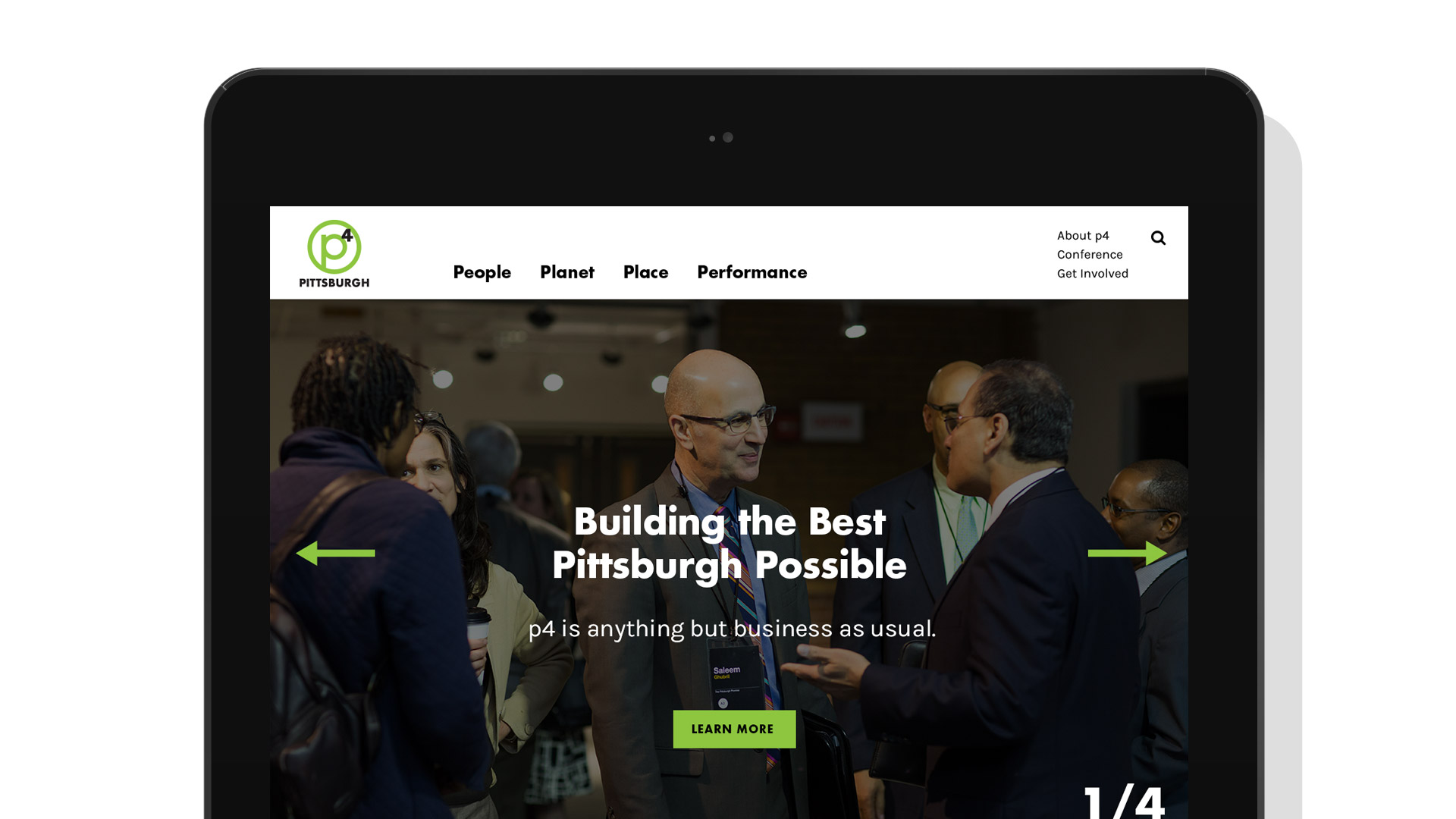 p4 Conference website