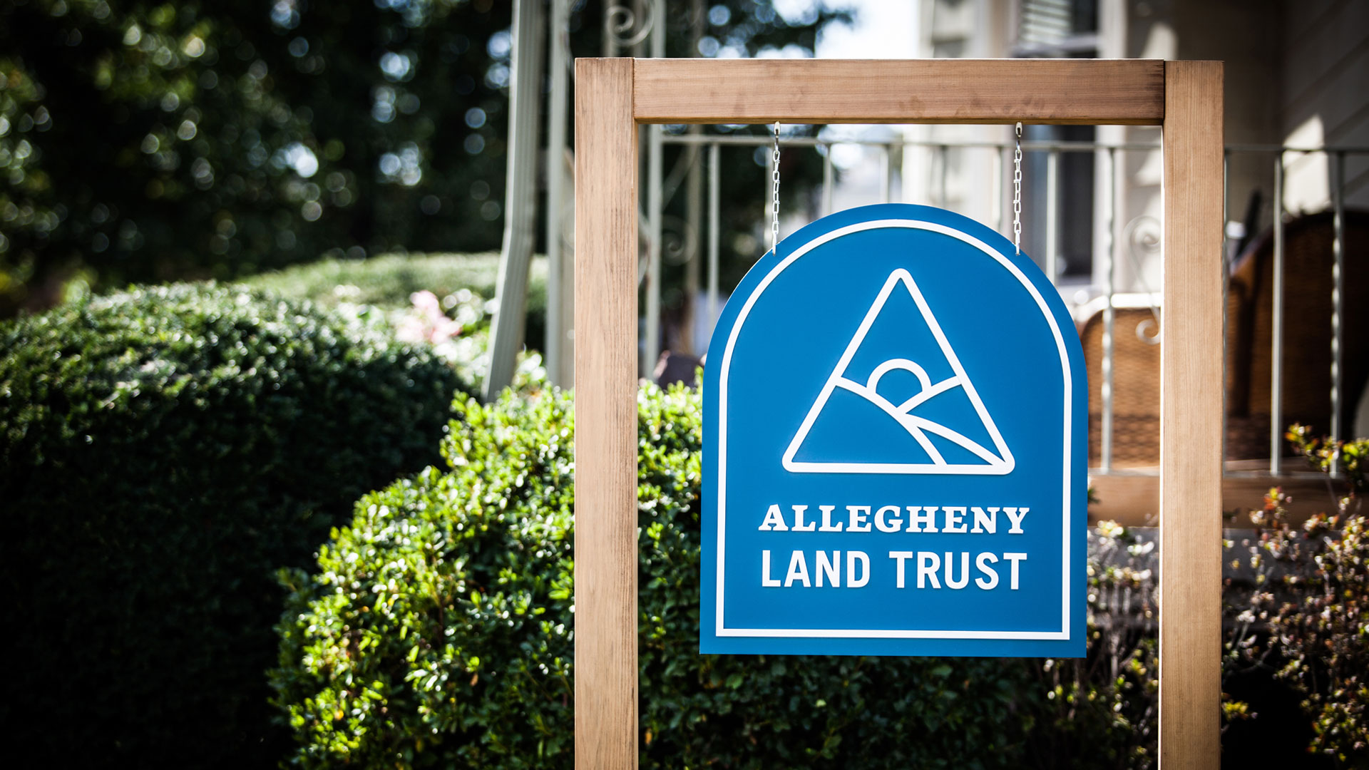Allegheny Land Trust exterior sign
