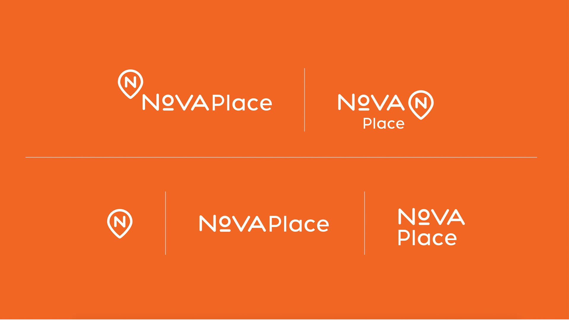 Nova Place logo configurations