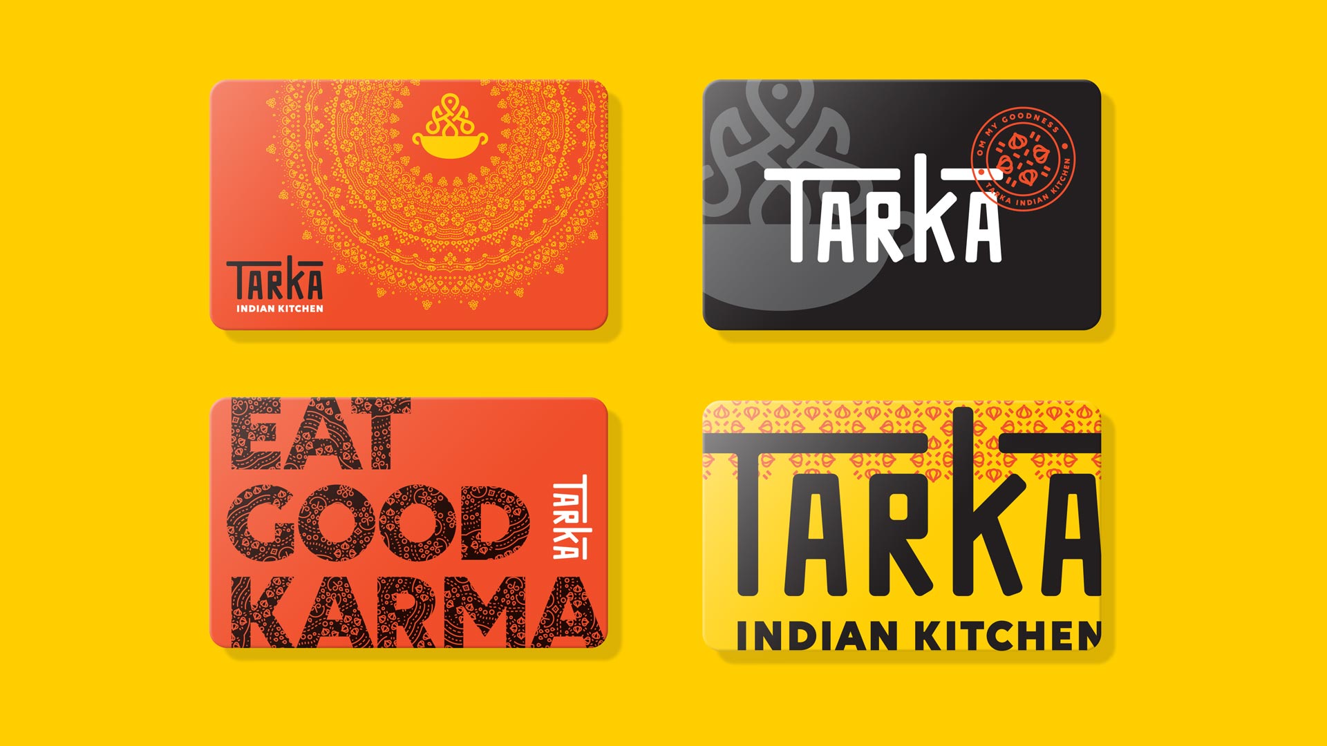 Tarka Indian Kitchen - Cards