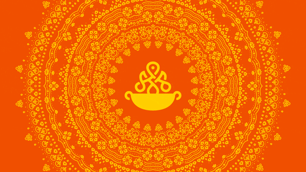 Tarka Indian Kitchen mandala animation
