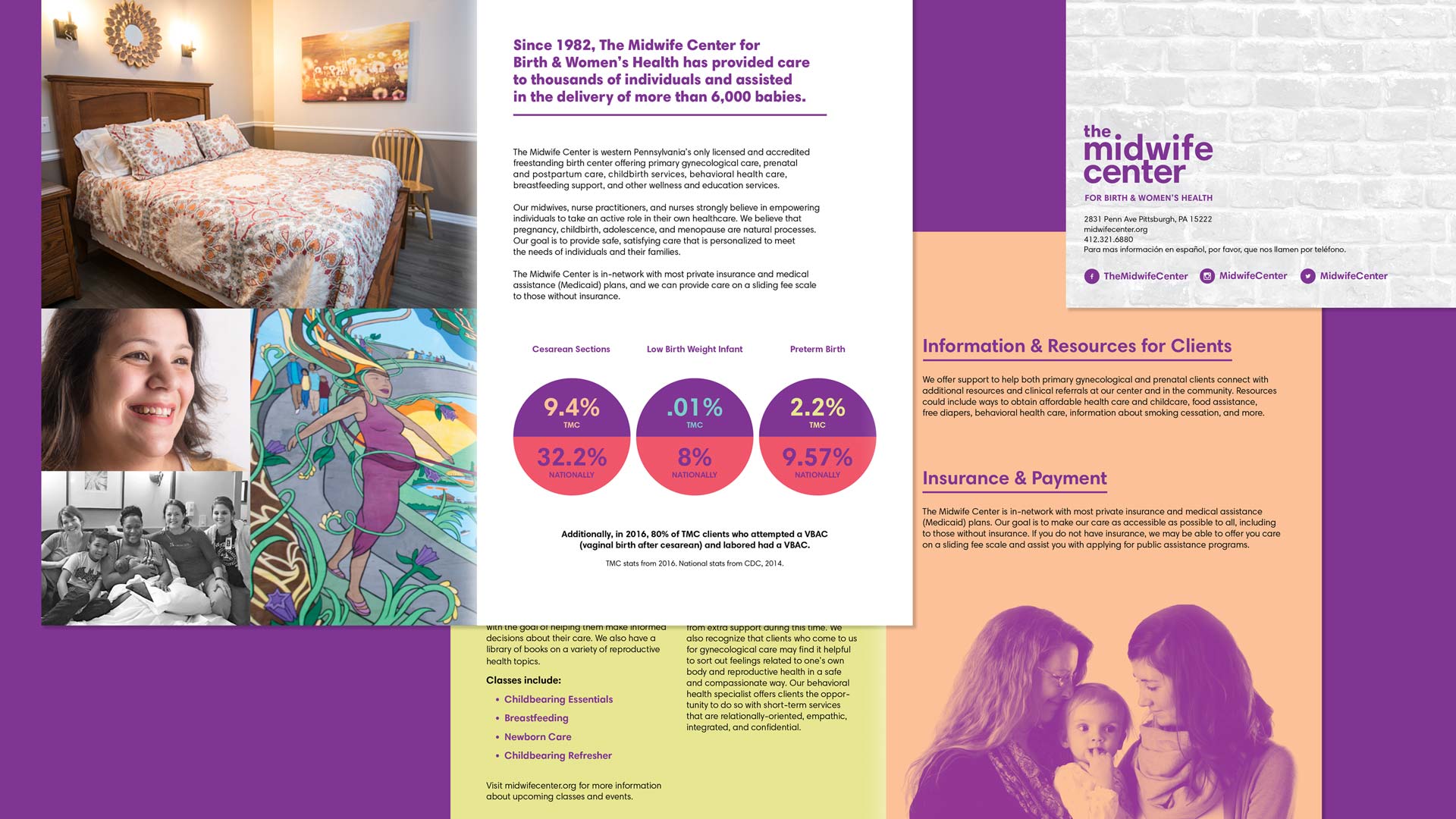 The Midwife Center - Print Materials