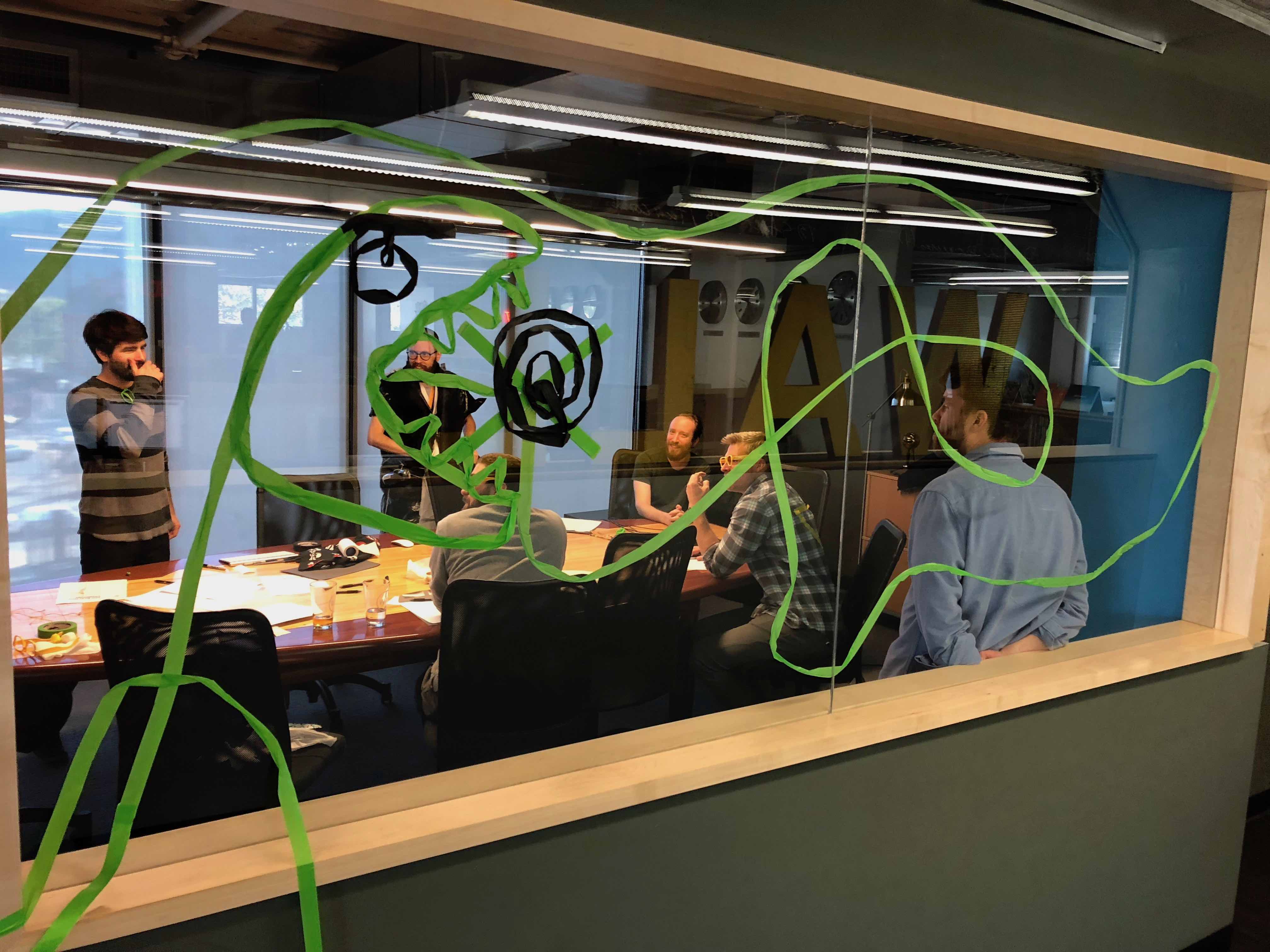 Risk Taking Workshop at Wall-to-Wall Studios Team Pasta