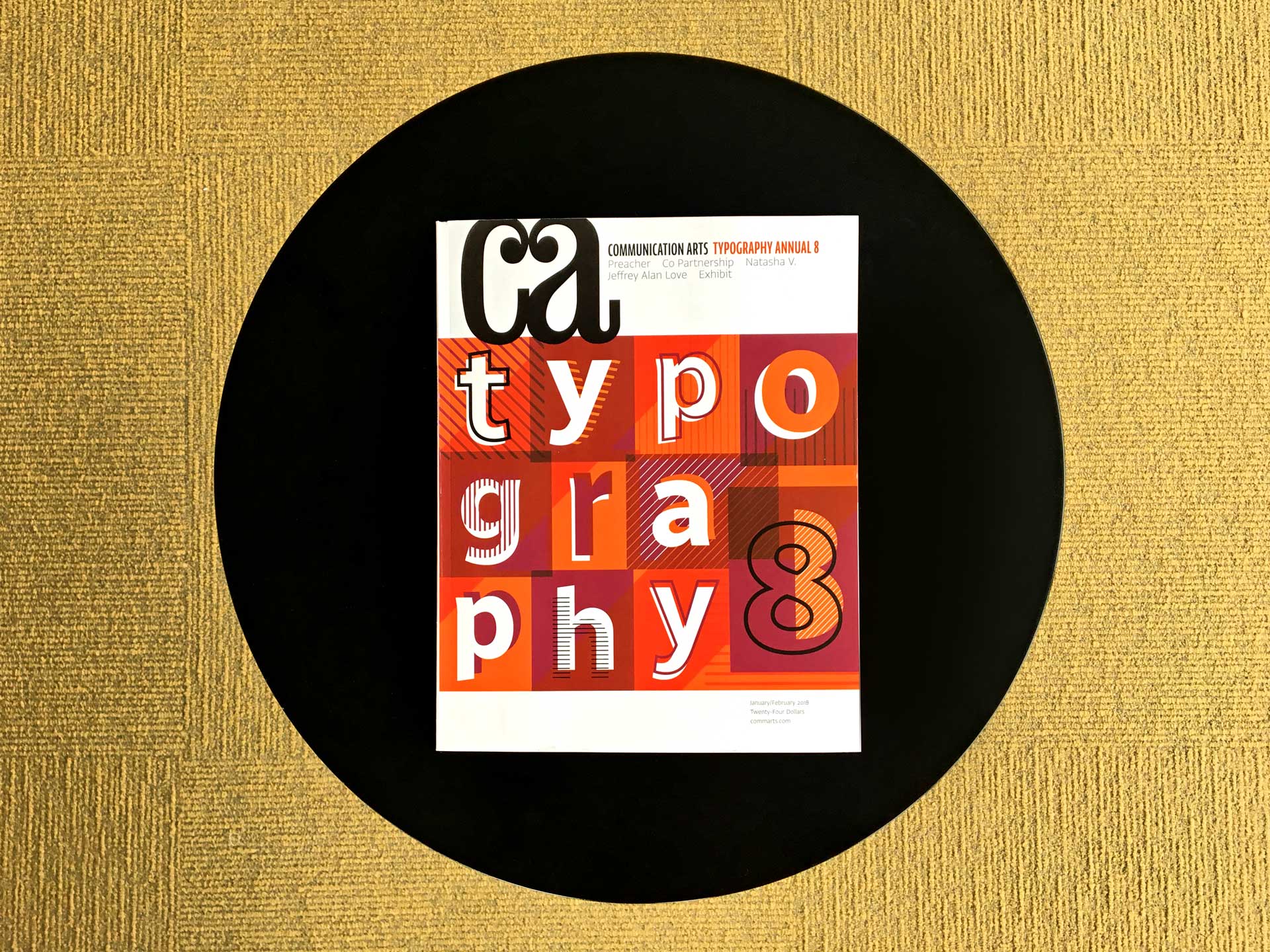 Cover of Communication Arts Typography Annual 8