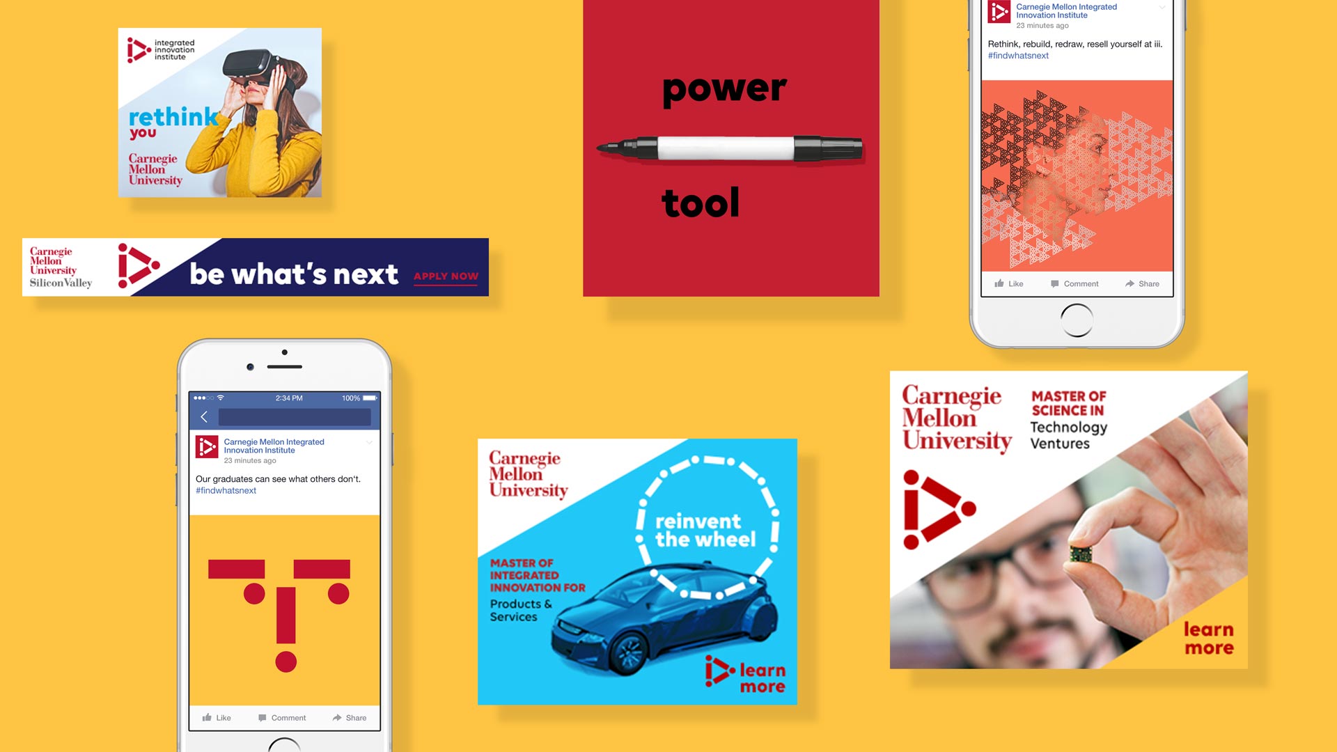 Carnegie Mellon University Integrated Innovation Institute digital ads