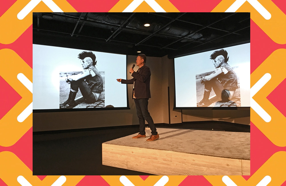 URX 2018 Bernard Uy speaking on stage