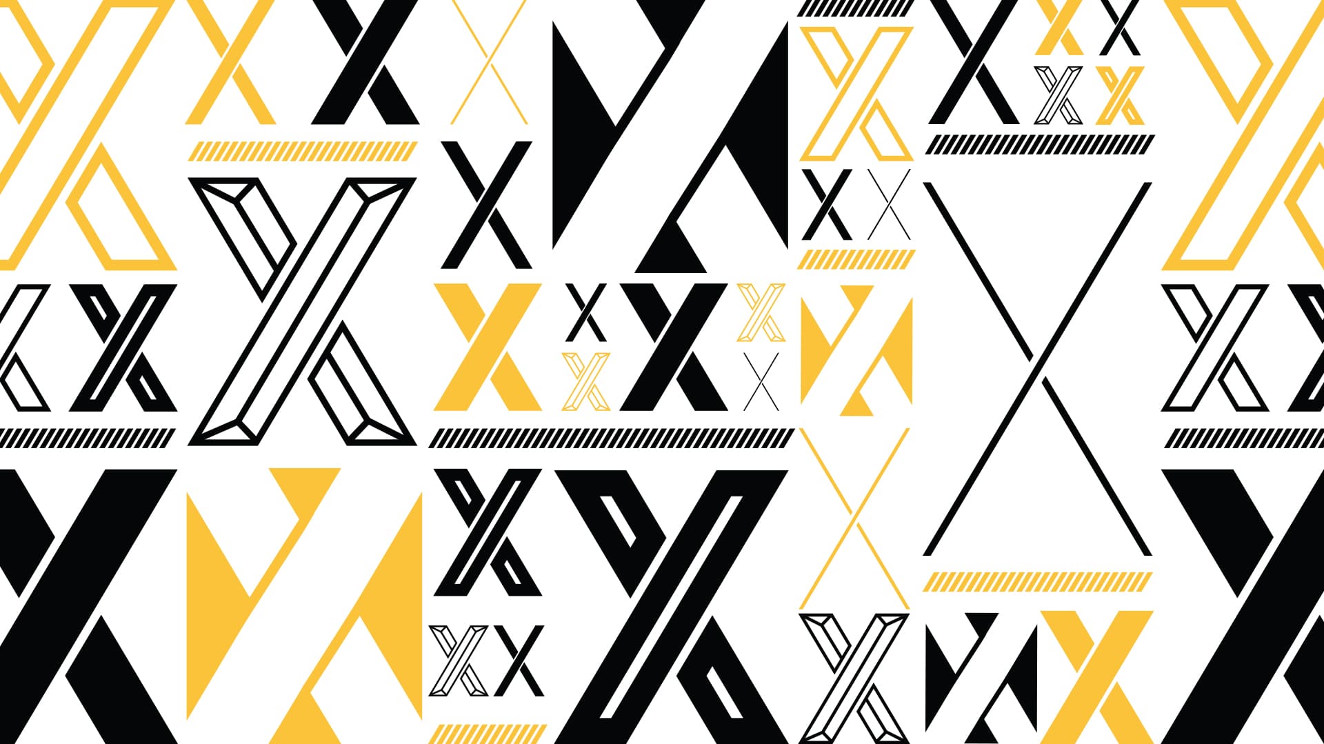 Pattern of Xs