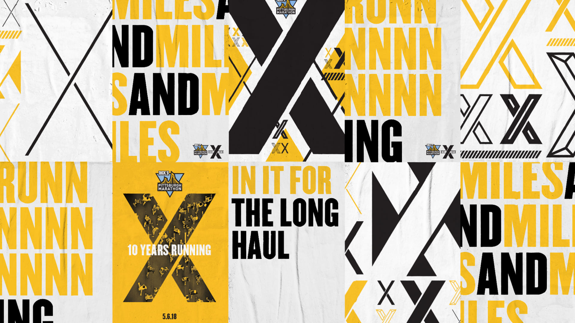 wheatpasted posters