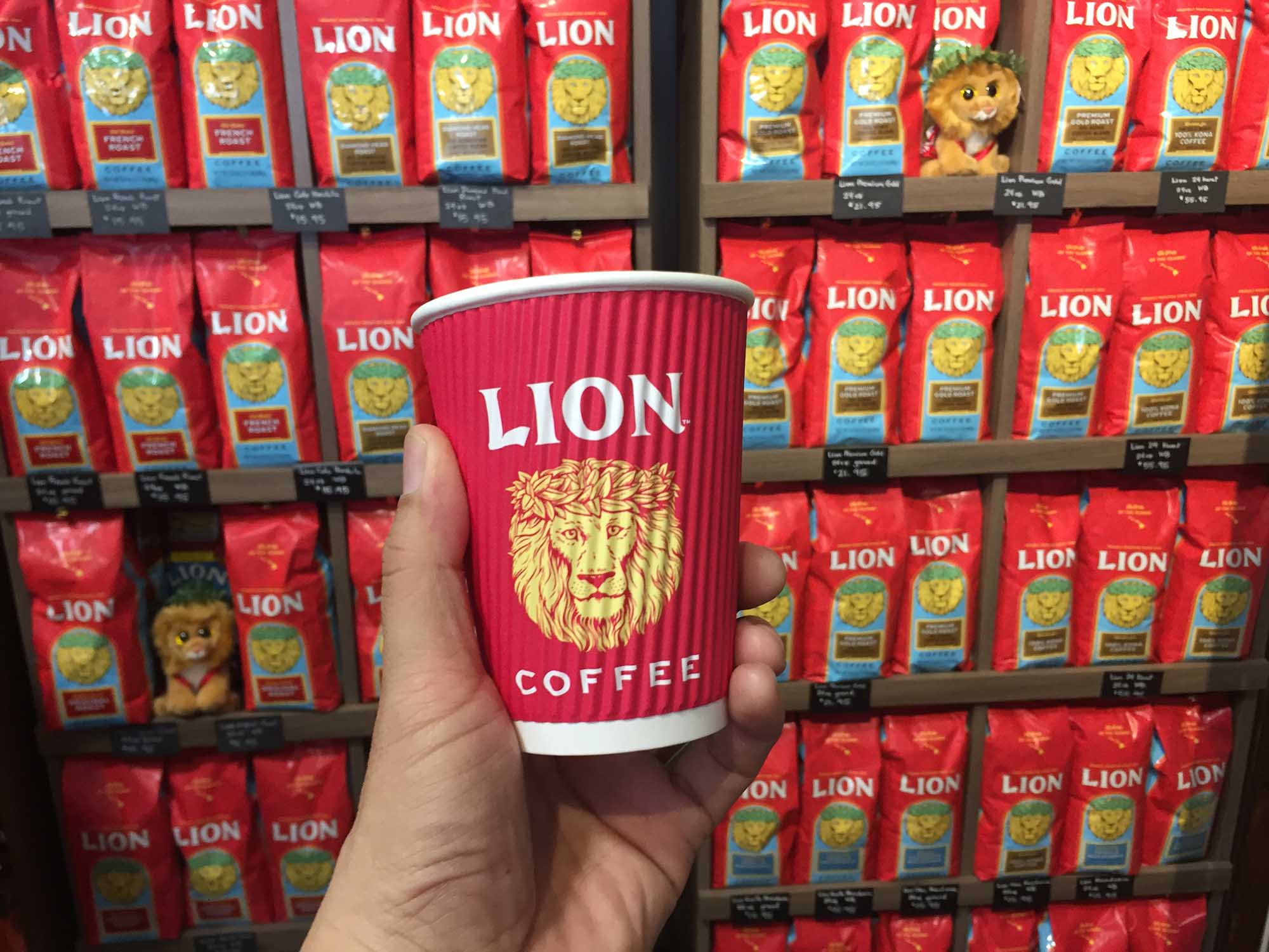 Lion Coffee New Brand Design