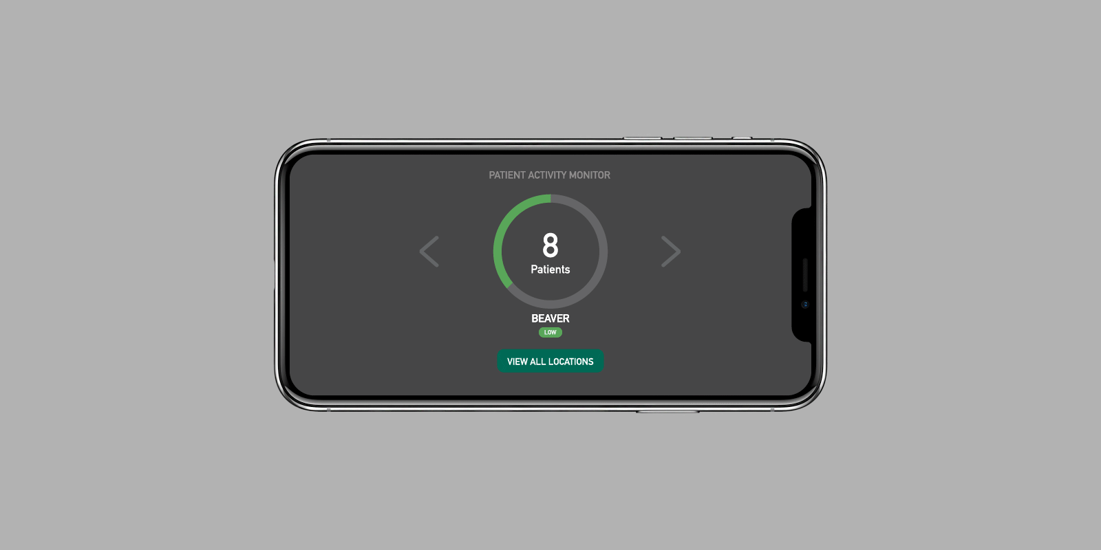 Heritage Valley Health System website on mobile