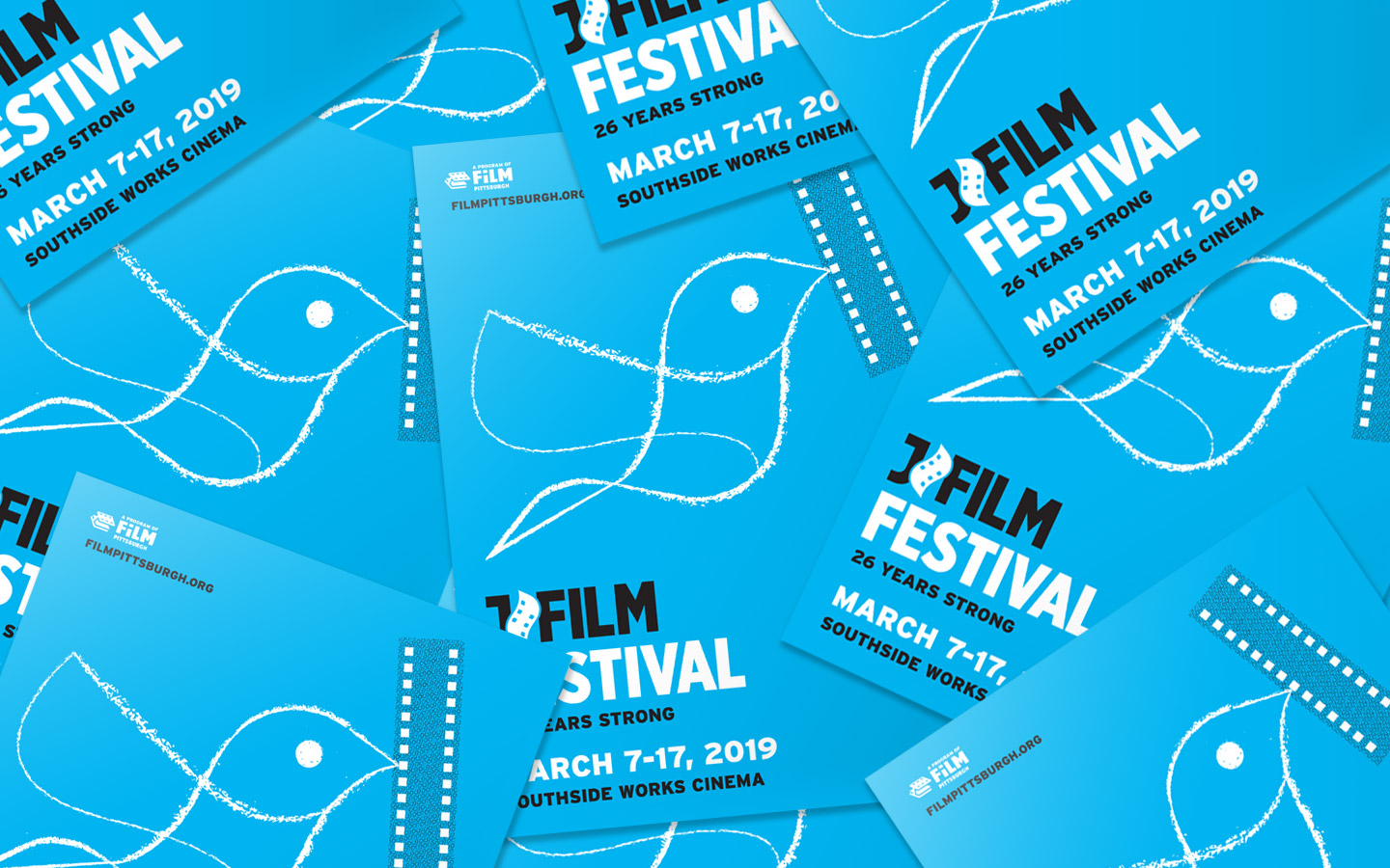 JFilm Festival 2019 program cover design